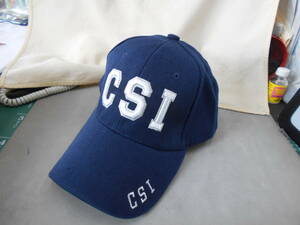 CSI 帽子 CAP ネイビー お洒落 フリーサイズ