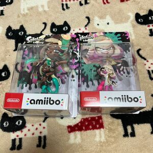 新品★未開封 スプラトゥーン2 amiibo アミーボ イイダ ヒメセット Splatoon2 Nintendo Switch