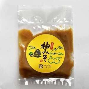 . taste . yuzu miso trial sack 100g entering Wakayama prefecture Hainan city old shop river . taste . domestic production large legume use 