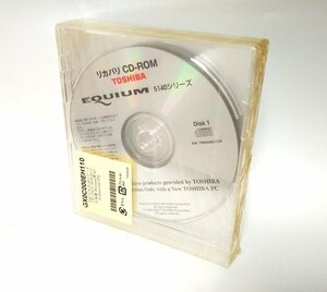 [ including in a package OK] TOSHIBA / EQUIUM 5140 series / recovery CD-ROM set / Windows XP Professional Service Pack 2