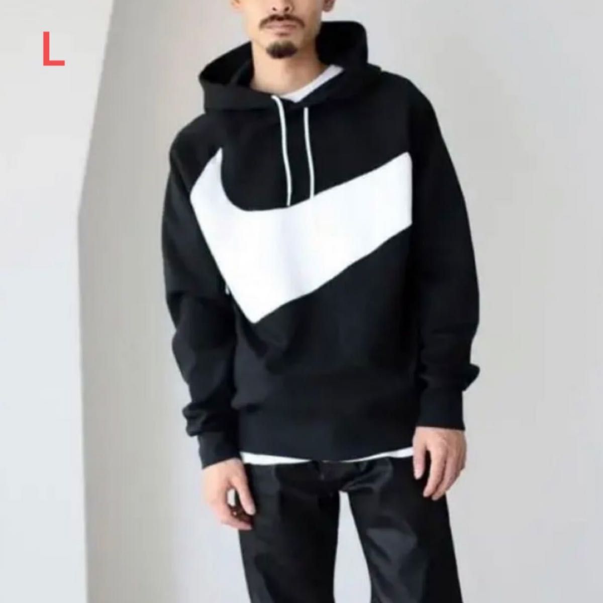 ナイキテックフリース セットアップ 黒グレー L www