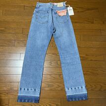 新品W27リーバイスヴィンテージクロージング701★lvc★デニムパンツ★ジーンズスリムデニム66levis50501ビッグE赤耳ビンテージ2022DEC①_画像3