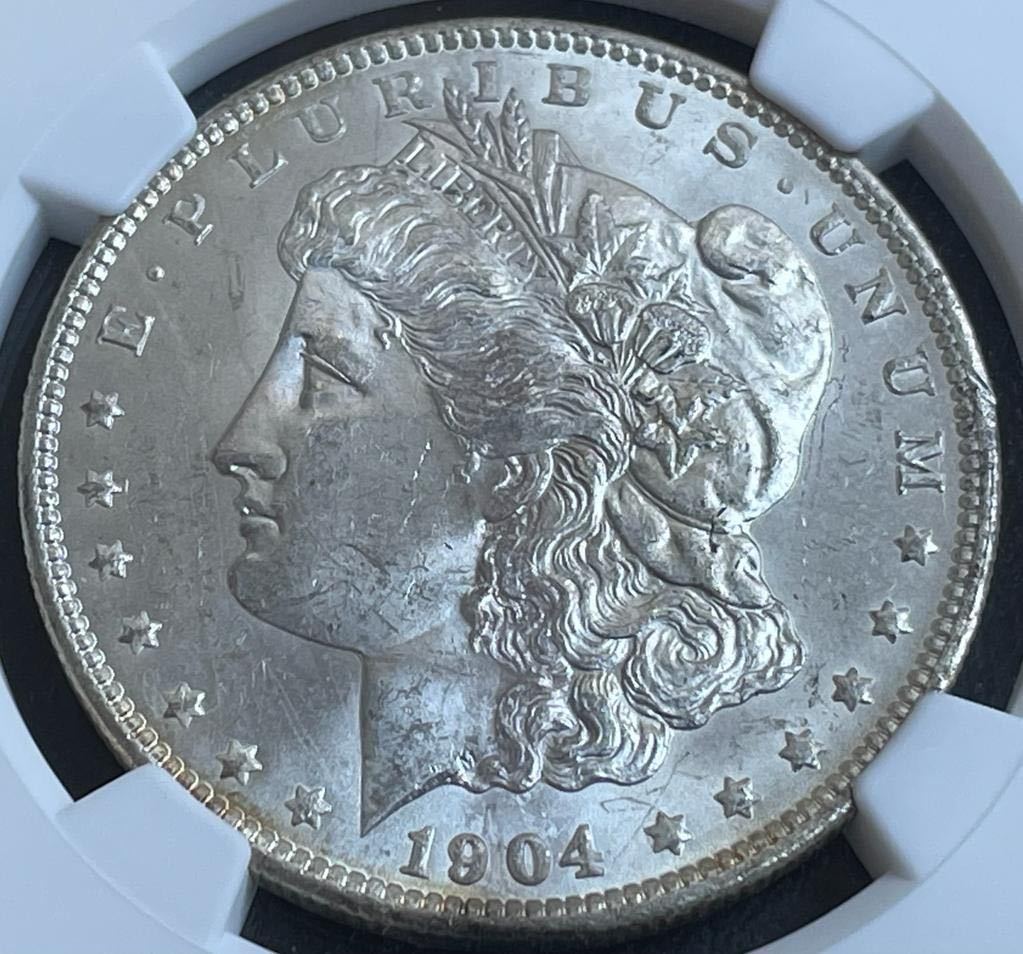 アメリカ モルガンダラー銀貨1889 PCGS AU 55 rsgmladokgi.com