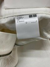 UNIQLO ユニクロ ストレッチ セルビッジ スリム フィット ジーンズ レディース XL ホワイト系 No.486_画像4