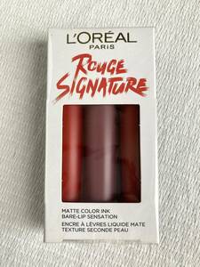 新品未開封☆ロレアルパリ ルージュシグネチャー 113,105,115＜3色セット＞L'Oreal Paris リキッドリップ 口紅