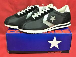 **90s! rare rare! Converse ROAD MACHINE NYLON black / silver 7 25cm converse load machine nylon silver Vintage dead **