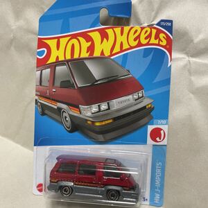 1985 TOYOTAVAN トヨタバン ほっとうぃーるトミカサイズホットウィールMATCHBOXマテル MATTEL