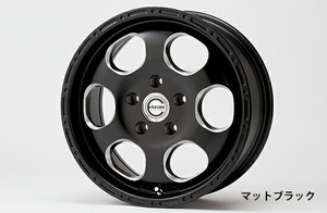 ELFORD エルフォード ブラッドストック 1ピース ホイール1本 RAV4 16×8.0J グロスブラック/ポリッシュリム