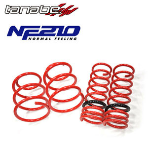 tanabe タナベ ダウンサス サステック NF210 1台分セット レクサス GS350 GRL10 H24.1～ 2GR-FSE FR 3500 NA