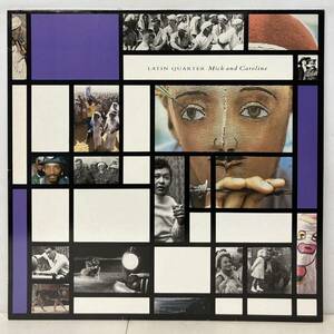 80's/LATIN QUARTER / MICK AND CAROLINE (LP) ドイツ盤 英詞+独詞カード付き (g017)