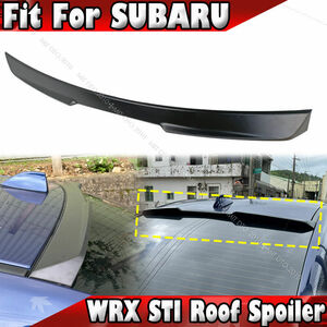 Subaru WRX STI 1929VA sedan リアスポイラー ルーフスポイラー X TYPE 塗装No 素地 2015-2021
