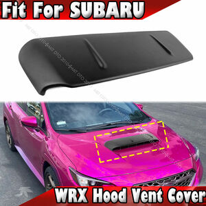 Subaru WRX STI VB 1929フロント ボンネット エア ダクト スCooプ Cover 2022+ 塗装Color込み FRP