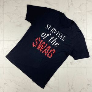 Vinny Cha$e 半袖Tシャツ Survival Of The Swag 黒 ブラック メンズ サイズ表記なし*TB1425