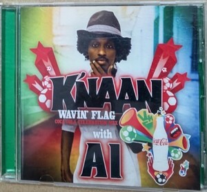 日本盤CDマキシシングル/K'naan/Wavin' Flag (Coca-Cola Celebration Mix) with AI/ワールドサッカー