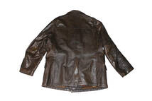 VINTAGE CAMPUS LEATHER JACKET SIZE 42 MADE IN USA_画像6