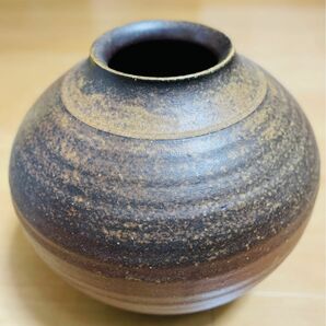 備前焼　柴岡陶泉堂　香山　壺　花入　花器　花生　共箱　真作保証