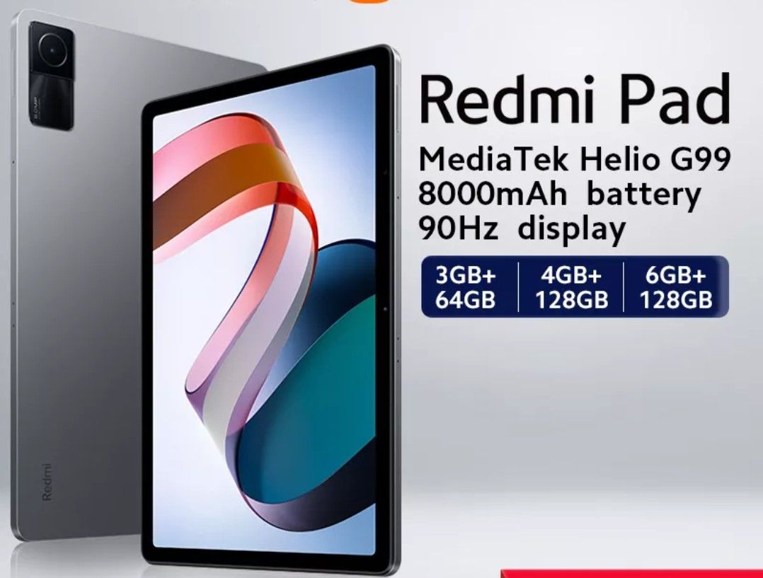 今季も再入荷 Xiaomi シャオミ 小米 タブレット Redmi Pad 3GB 64GB グラファイトグレー ラッピング可 