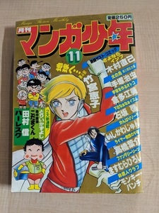 月刊マンガ少年1979年11月号/竹宮恵子/手塚治虫/いしかわじゅん/田村信/モンキーパンチ/高橋葉介/ますむらひろし/とりかずよし/石坂啓