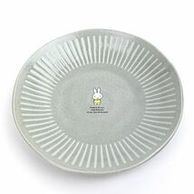 ミッフィー プレート ストーングレー お皿 食器 日本製_画像1