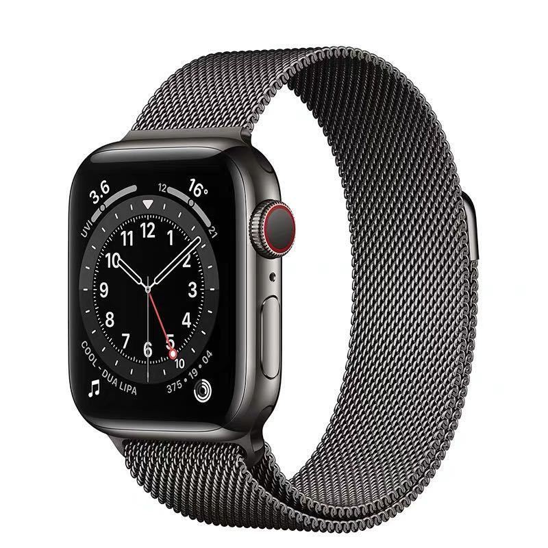 美品 純正 apple watch リンクブレスレット シルバー 38mm/40mm/41mm ...