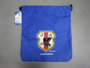 JFA 日本サッカー協会ロゴ入バッグ 巾着タイプ モルテン製 新品