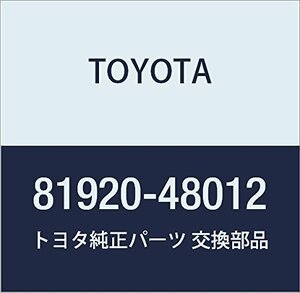 TOYOTA (トヨタ) 純正部品 リフレックスリフレクタASSY LH 品番81920-48012