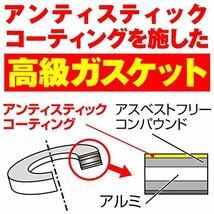 デイトナ バイク用 ドレンワッシャー M14 厚さ1.7mm ドレンボルトガスケット 10枚入り 75421_画像3