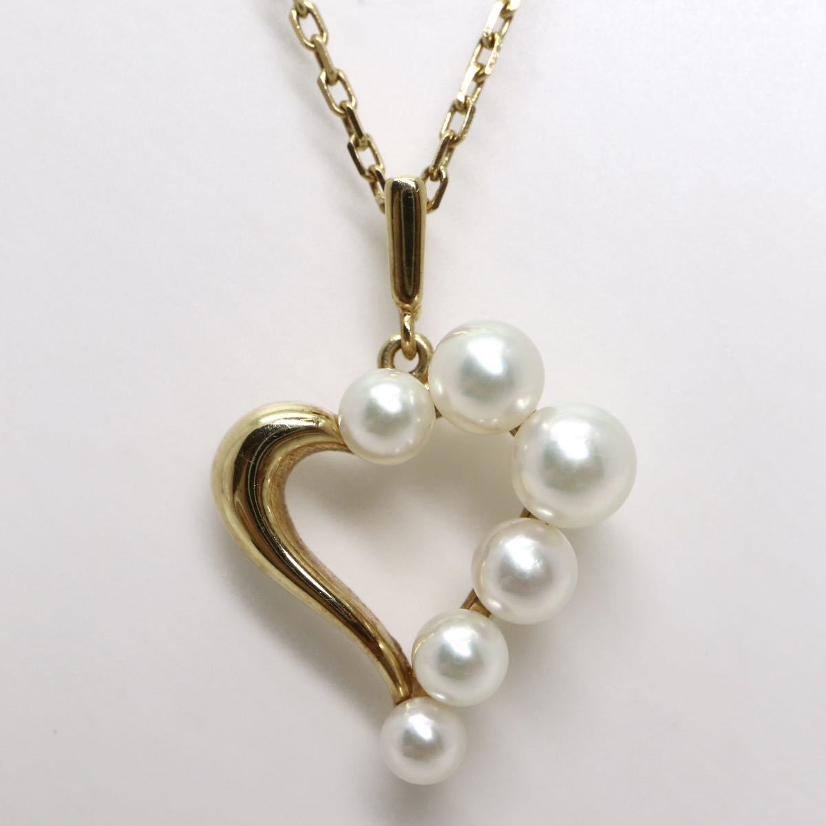 ランキングや新製品 MIKIMOTO ミキモト パール ネックレス ハート