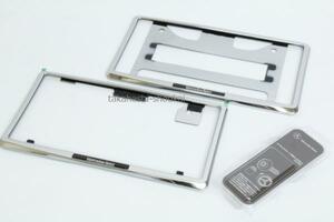 W463A G350d*G400d*G550*G63AMG Benz original accessory number plate frame front * rear + security bolt 