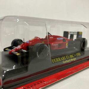 アシェット 公式フェラーリF1コレクション 1/43 Ferrari F1-88C 1988年 Gerhard Berger #28 ゲルハルトベルガー GP マシン ミニカー