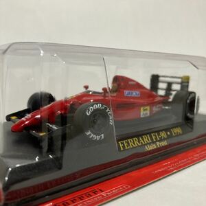 アシェット 公式フェラーリF1コレクション 1/43 Ferrari F1-90 1990年 Alain Prost #1 アランプロスト GP マシン ミニカー　モデルカー