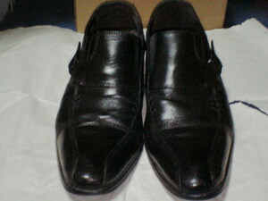 【calzatura via cammino MADRAS】カルツァトゥーラ ヴィア カミーノ マドラス メンズビジネスシューズ 靴 24.5cm 黒 革靴
