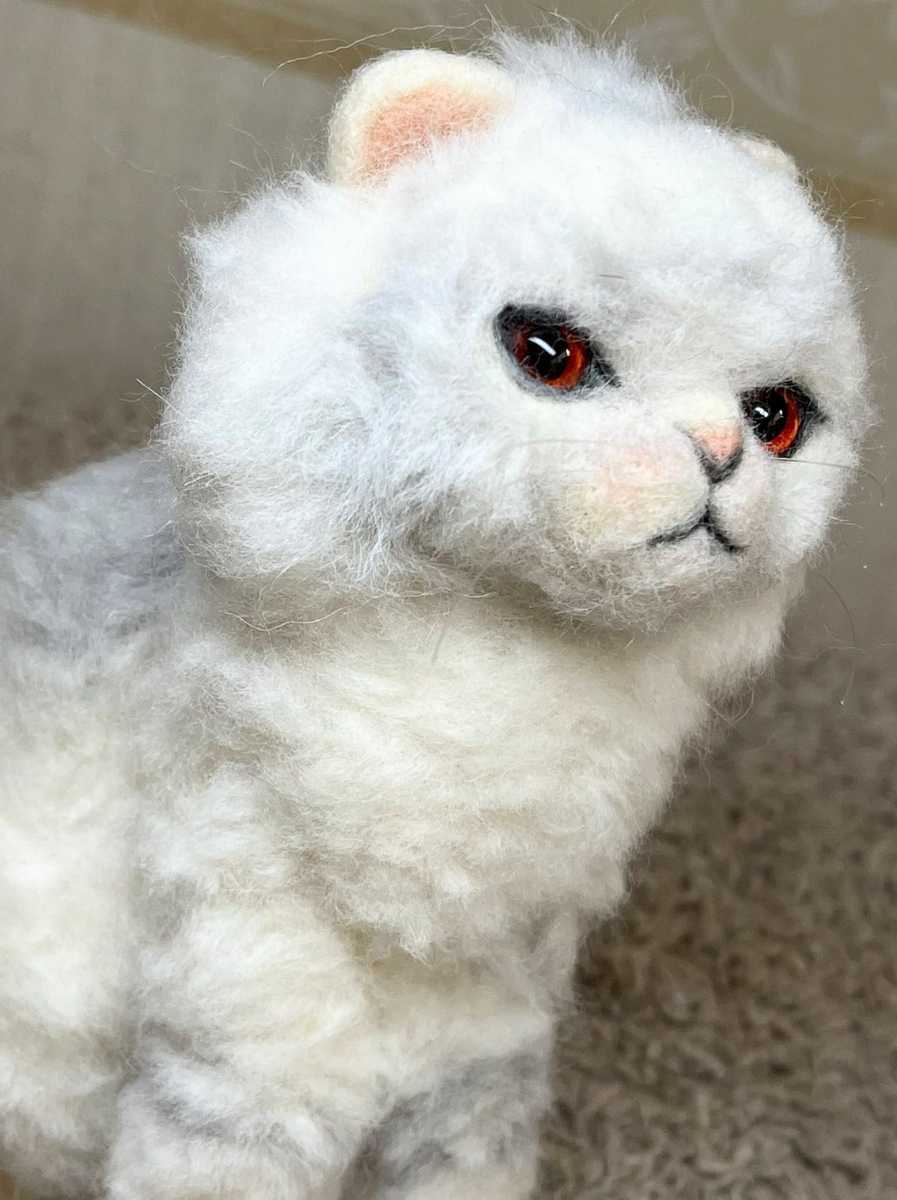 ヤフオク! -羊毛フェルト 猫(ぬいぐるみ)の中古品・新品・未使用品一覧