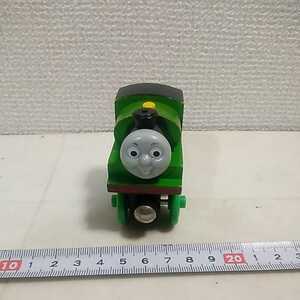 木製レール きかんしゃトーマス パーシー PERCY ラーニングカーブ社 2009年製 未チェック 詳細不明 ジャンク扱い 