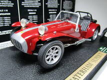  LOTUS 1/18 ロータス Catarham Super Seven 40th 記念 カラー スーパーセブン 1957-1973 GB 英国ライトウエイトスポーツカー ANSON　_画像1