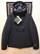 最上級プレミアムダウン※定価16万◆イタリア・ミラノ発*BOLINI*GORE-TEX/ゴアテックス・超防水/防風・極地防寒ダウンジャケットM・黒_画像2