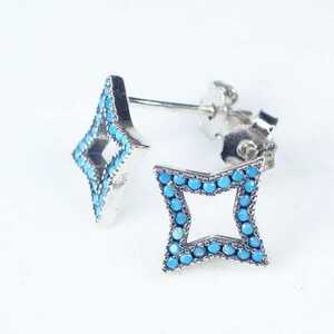  turquoise sterling silver earrings 