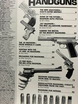 同梱取置歓迎古洋雑誌「MAGNUM HANDGUNS」銃鉄砲武器兵器ピストルマグナムリボルバーGUNS&AMMO_画像2