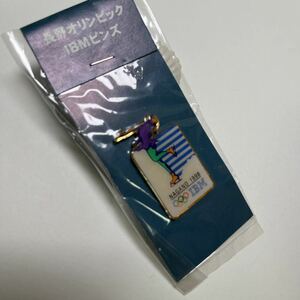 1998年長野オリンピック　IBMピンズ　NAGANO 新品　★送料84円★ 五輪ピンバッジ　フィギュアスケート未開封