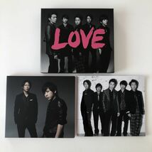 B08063　CD（中古）ARASHI LOVE(初回生産限定盤)(DVD付)　嵐_画像1