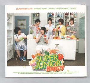 韓国CD★　Super Junior Happy の 1st Mini Album 「Cooking? Cooking!」　★　スーパージュニア