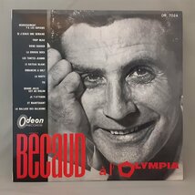 赤盤/ペラジャケ ◇ ジルベール・ベコー / オランピア劇場のベコー ○LP OR 7024_画像1