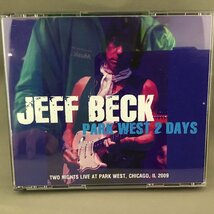 JEFF BECK / PARK WEST 2 DAYS (CD-R) 313A/B/C_画像1