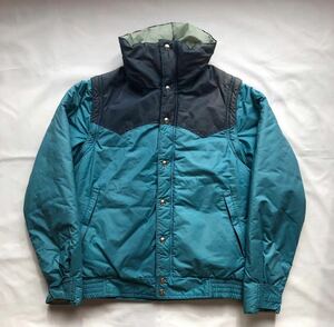 80s Powderhorn Mountaineering 2way ダウン パウダーホーン アウトドア アメリカ製 ベスト ジャケット L.L.BEAN THE NORTH FACE