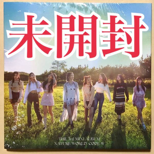 NATURE 3rd mini album nature world code:W LIMBO! RICA RICA アルバム CD トレカ 新品未開封 photocard