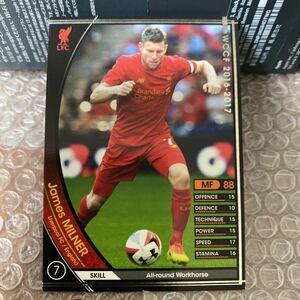 ◆WCCF 2016-2017 ジェイムズ・ミルナー James MILNER Liverpool◆