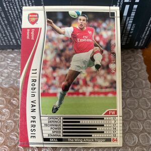 ◆WCCF 2007-2008 ロビン・ファン・ペルシー Robin VAN PERSIE Arsenal◆