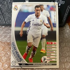 ◆WCCF 2016-2017 ルーカス・バスケス LUCAS VAZQUEZ Real Madrid 351/389◆