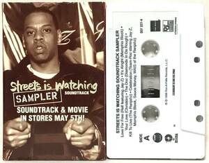 【プロモカセット】 JAY-Z / STREETS IS WATCHING SAMPLER / 1998 US製 サンプラー カセットテープ