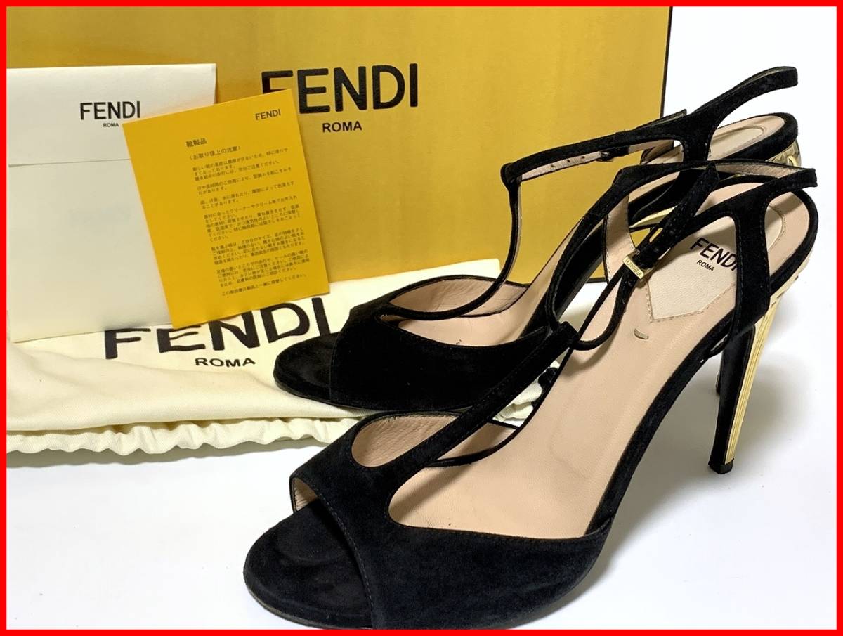 2023年最新】ヤフオク! -fendi フェンディ パンプス 黒 ブラックの中古